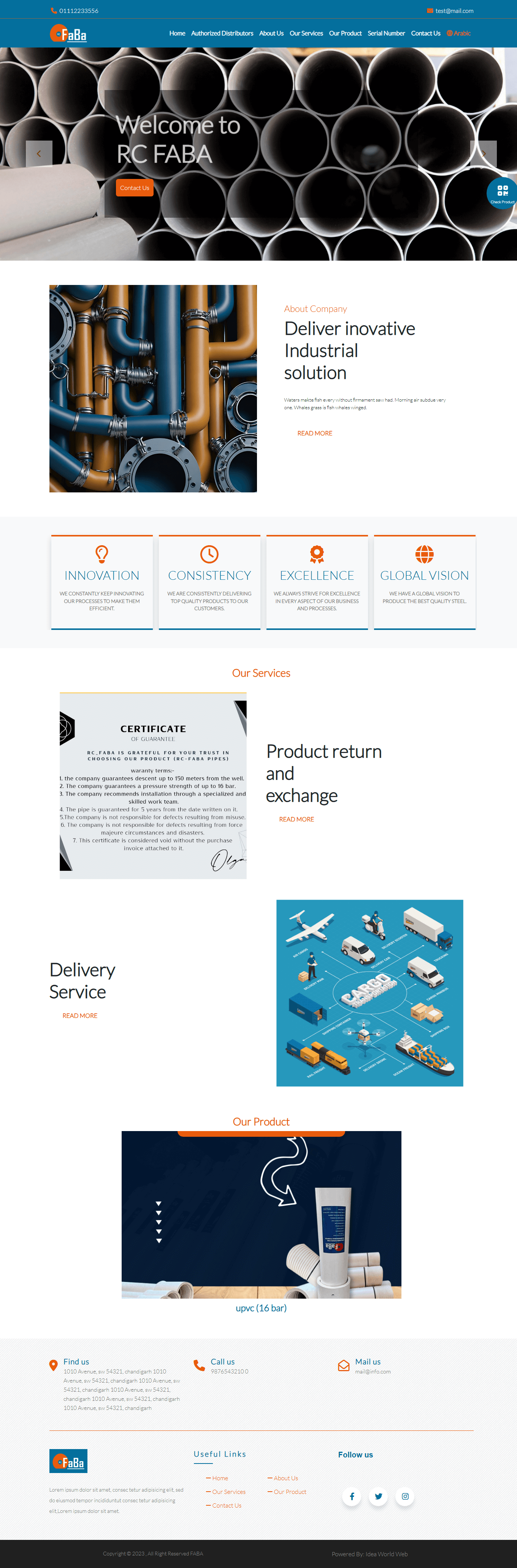 لقطة موقع Rcfaba