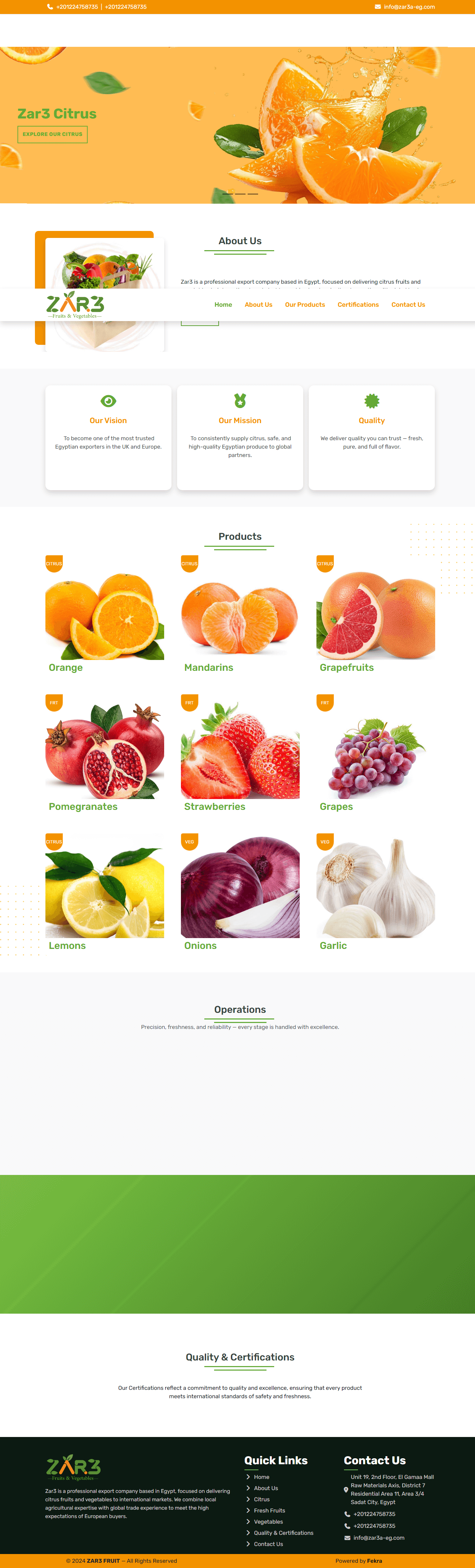 لقطة موقع zar3